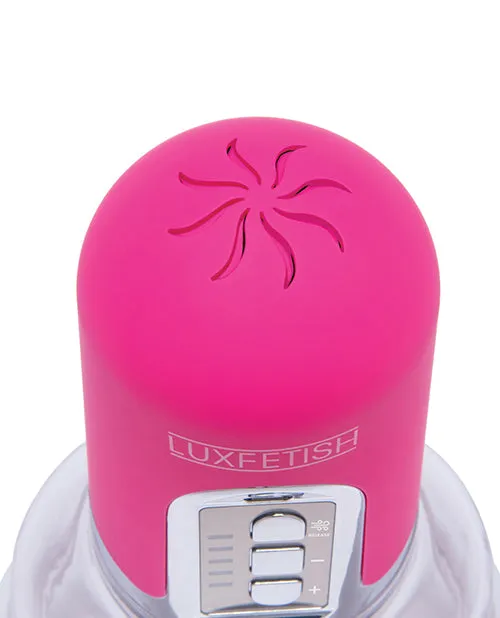 Female Sex Toys Lux Fetish Pussy Pump with Clit Clamp Electric Eel INC