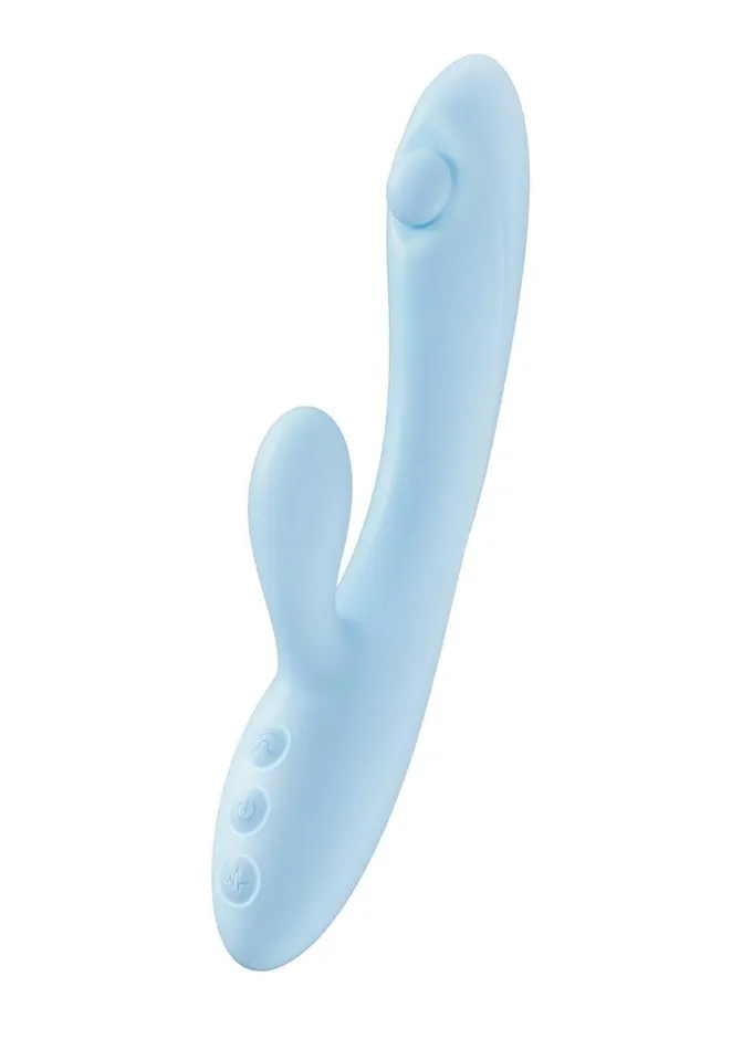 Female Sex Toys Play with Me Moondust Magic Rechargeable Silicone Rabbit Vibrator Play with Me