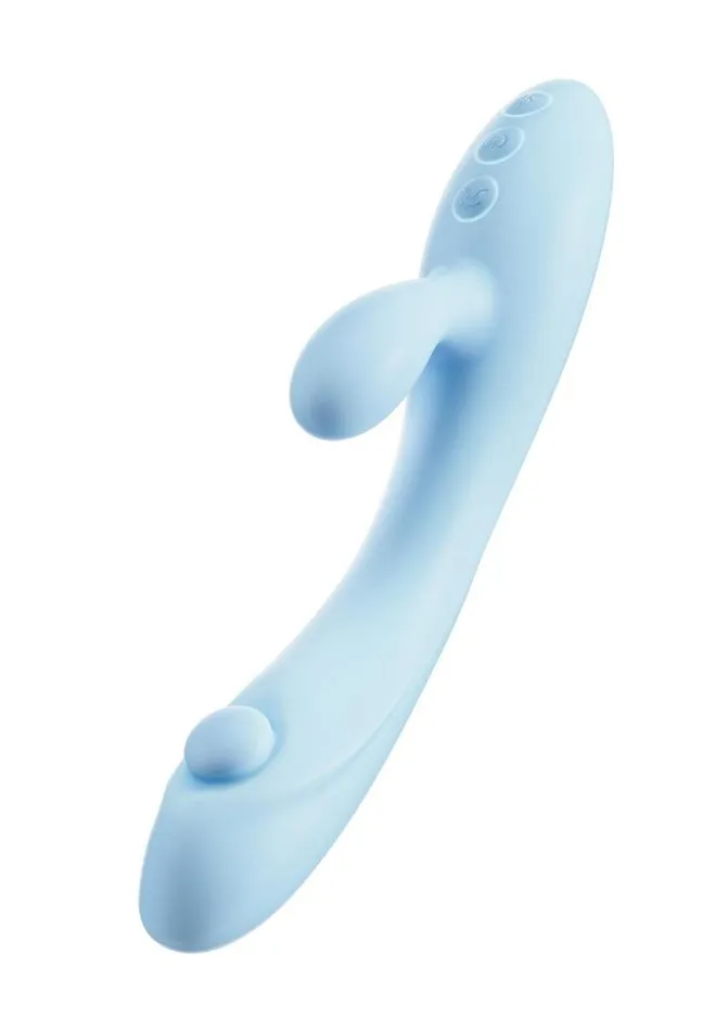 Female Sex Toys Play with Me Moondust Magic Rechargeable Silicone Rabbit Vibrator Play with Me