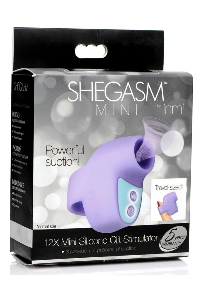 Female Sex Toys SHEGASM Inmi Shegasm Mini Silicone Rechargeable Clitoral Stimulator