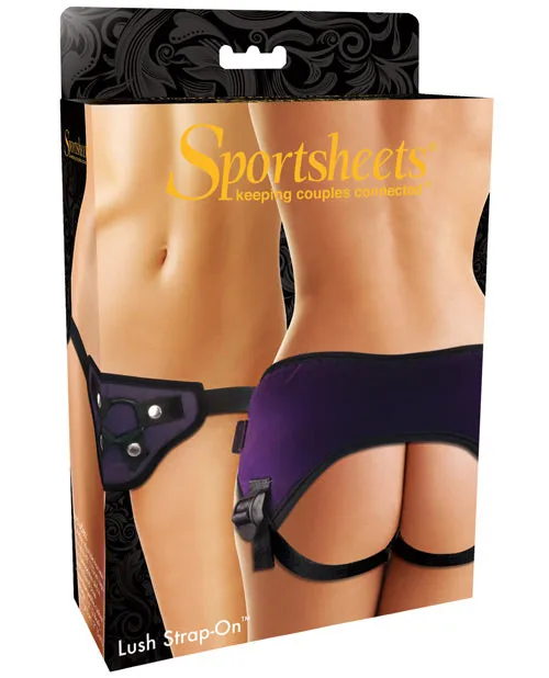 Female Sex Toys Sportsheets International Sportsheets Strap On Harness Purple