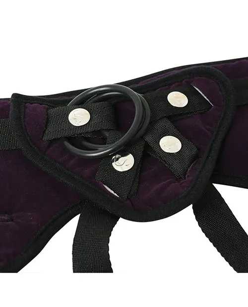 Female Sex Toys Sportsheets International Sportsheets Strap On Harness Purple