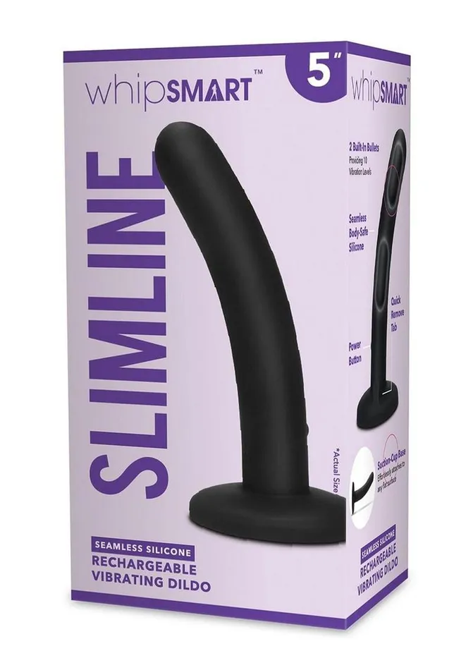 Female Sex Toys Whipsmart WhipSmart Rechargeable Silicone Slimline Dildo