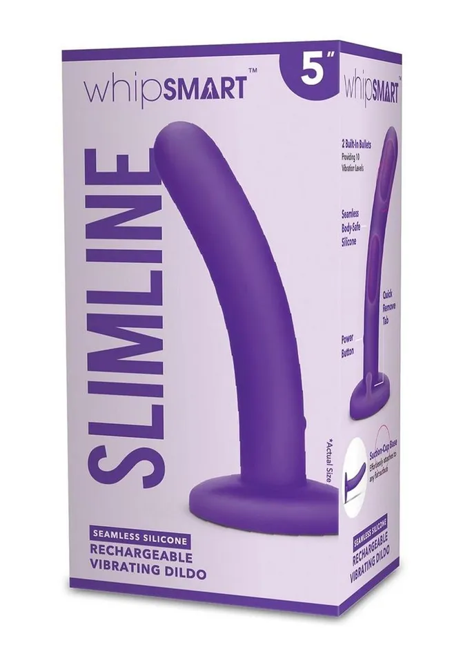 Female Sex Toys Whipsmart WhipSmart Rechargeable Silicone Slimline Dildo