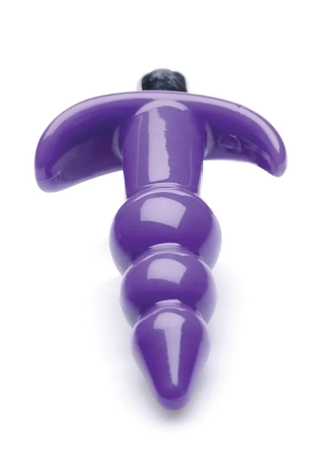 Frisky Frisky Bubbling Purple Ribbed Anal Plug Anal