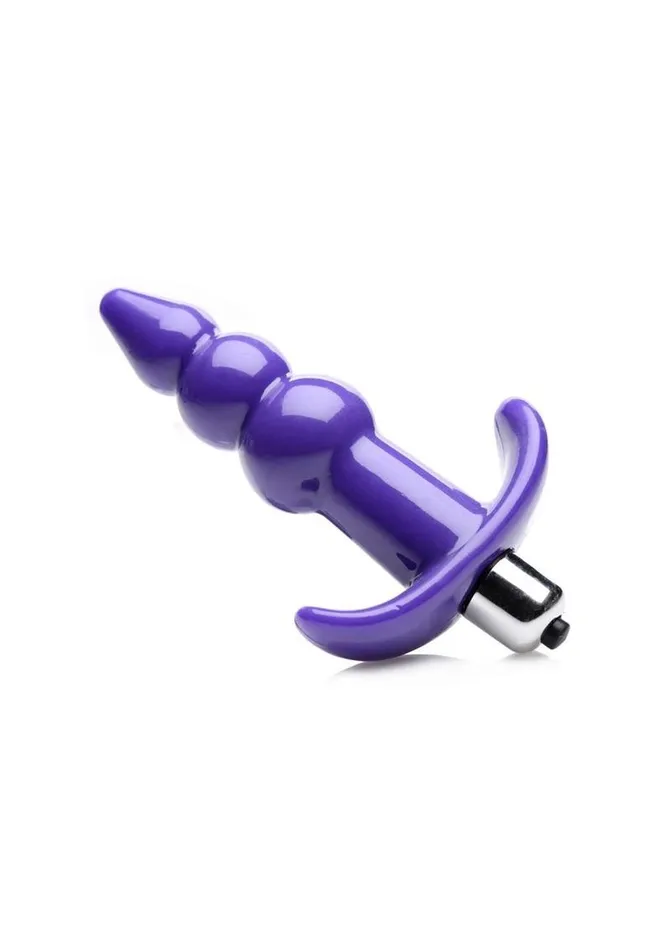 Frisky Frisky Bubbling Purple Ribbed Anal Plug Anal