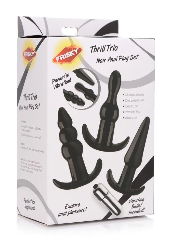 Frisky Male Sex Toys Frisky Thrill Trio Anal Plug