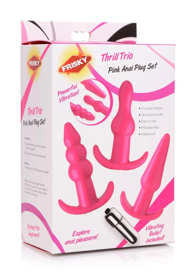 Frisky Male Sex Toys Frisky Thrill Trio Anal Plug