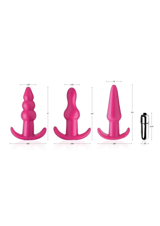 Frisky Male Sex Toys Frisky Thrill Trio Anal Plug