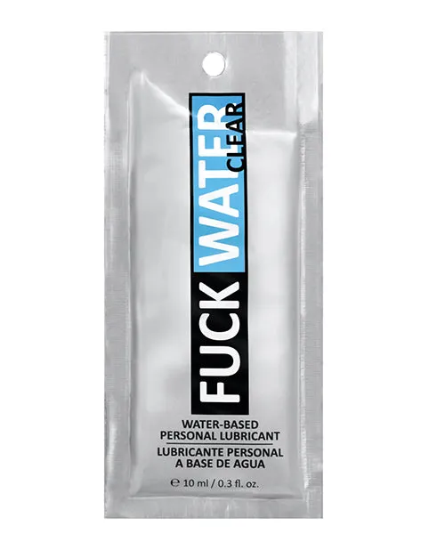 Fuck Water Clear H2O Foil 03 oz Picture Brite Dildos