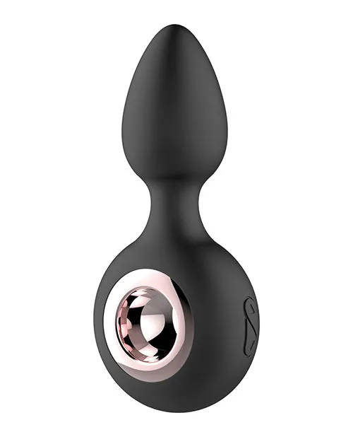 Gender Fluid Tremor Ring Plug Anal Vibe Black Thank Me Now INC Anal