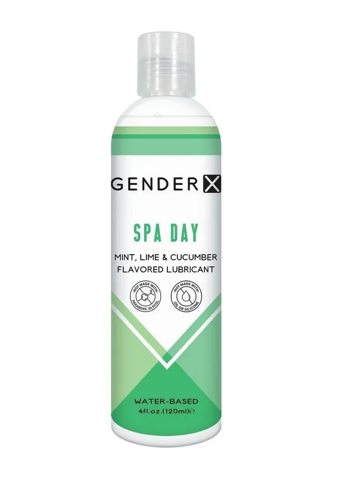 Gender X Anal Gender X Spa Day Water Based Flavored Lubricant 4oz Mint