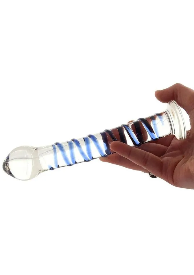 Glas Dildos Glas Swirly Dildo and Buttplug