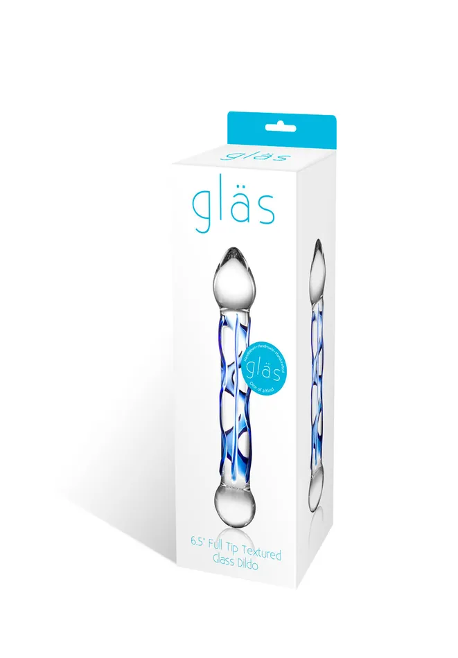 Glas Dildos Glas Tip Textured Glass Dildo