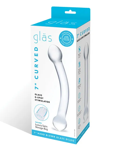 Glas Glas Curved GSpot Glass Dildo Dildos