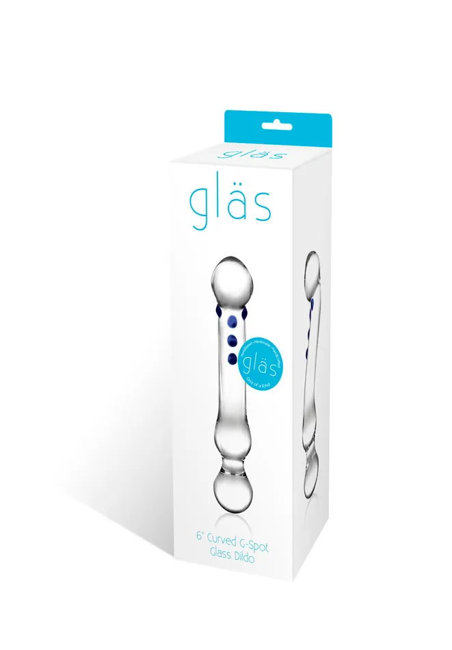 Glas Glas Curved GSpot Glass Dildo Dildos