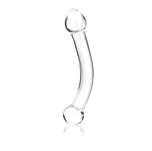 Glas Glas Curved GSpot Glass Dildo Dildos