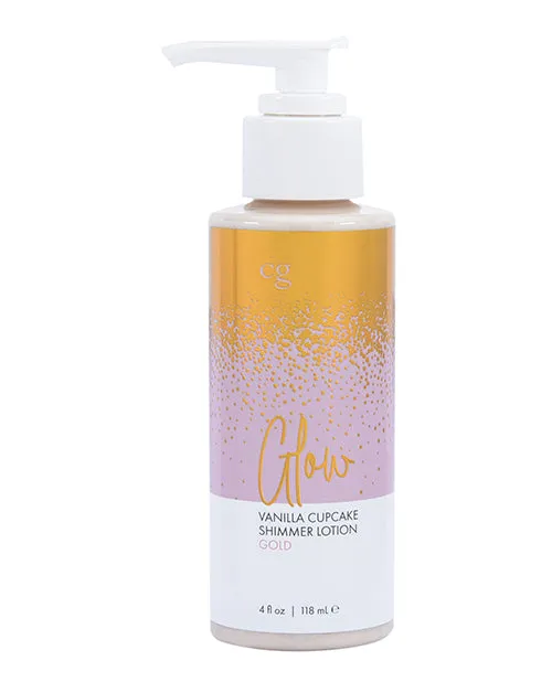 Glow Pink Cupcake Shimmer Body Lotion 4 oz Gold Classic Brands Vibrators