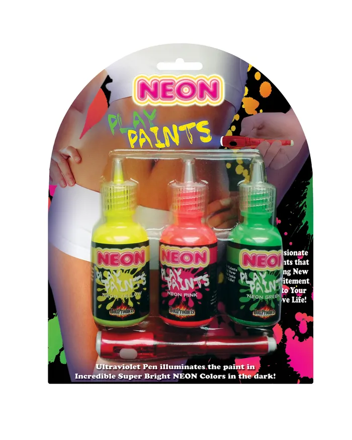 Hott Products Couples Neon Play Paints