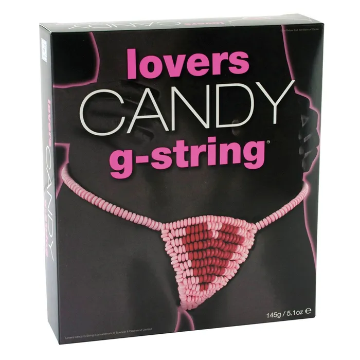 Hott Products Dildos OMG Lovers Candy Heart GString