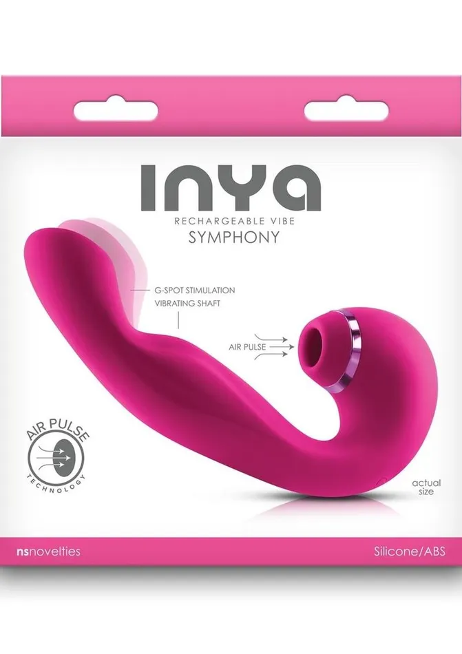 Inya Inya Symphony Rechargeable Silicone Triple Motor Vibrator Female Sex Toys