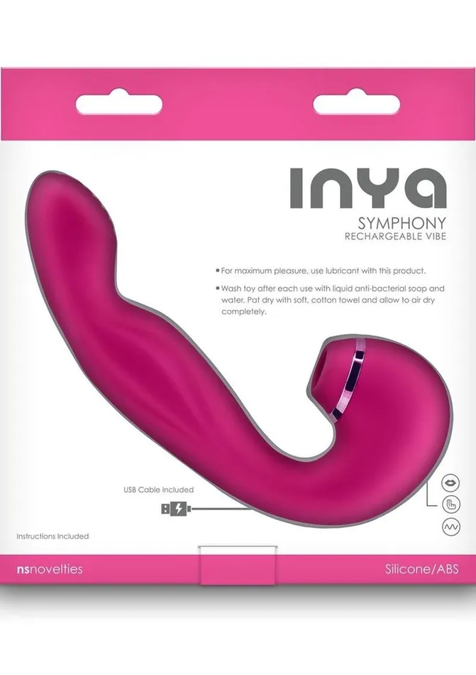 Inya Inya Symphony Rechargeable Silicone Triple Motor Vibrator Female Sex Toys