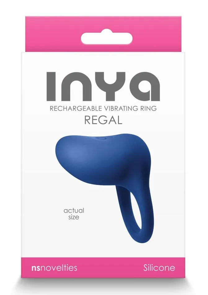 Inya Regal Rechargeable Siicone Cock Ring Inya Male Sex Toys