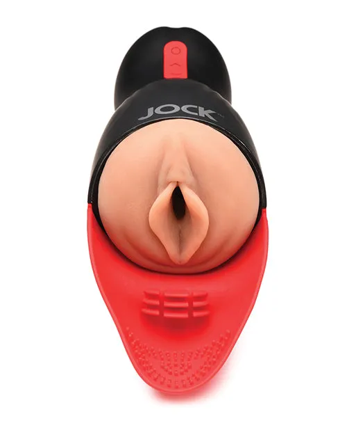 Jock Sucking Vibrating Pussy Masturbator Curve Toys Co Xr Male Sex Toys