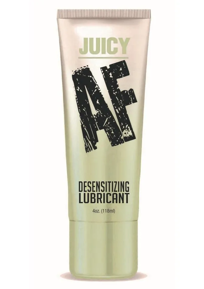 Juicy AF Desensitizing Water Based Lubricant Gel AF Sexual Health Wellbeing