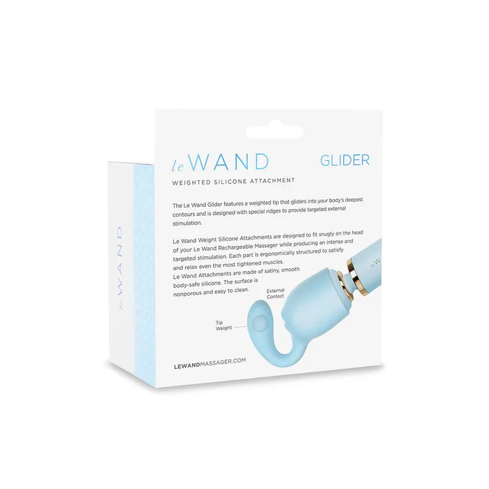 Le Wand Female Sex Toys Le Wand Glider Weighted Silicone Attachment