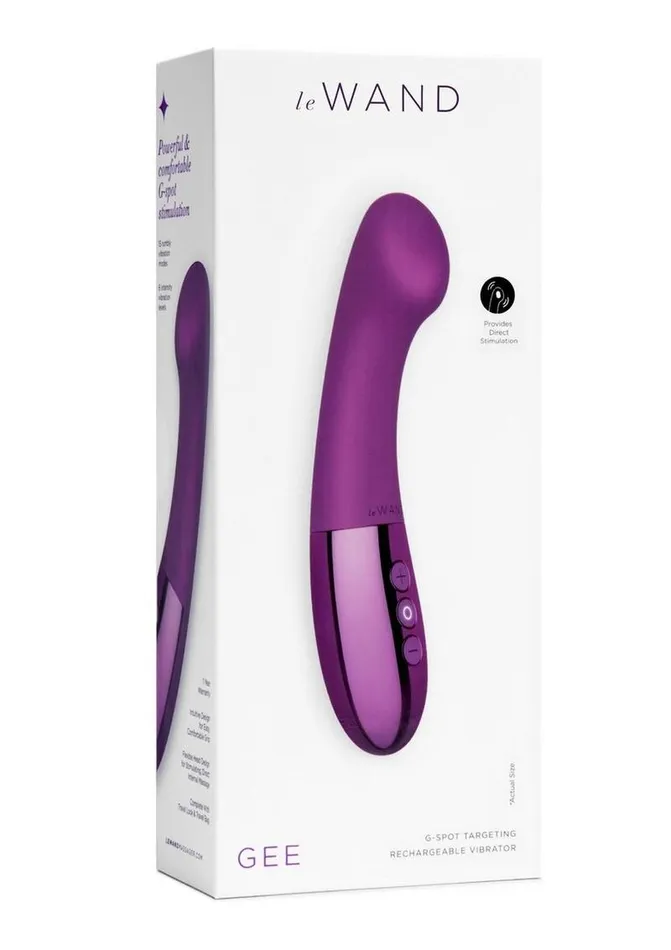 Le Wand Gee Rechargeable Silicone Body Wand Le Wand Female Sex Toys