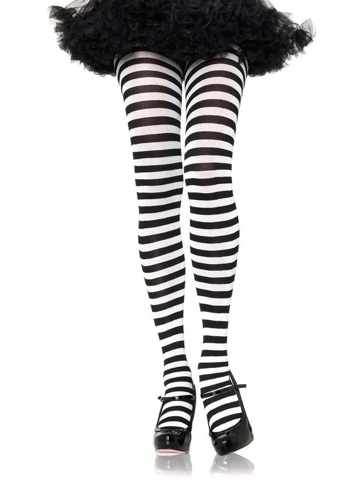 Leg Avenue Leg Avenue Striped Tights Vibrators