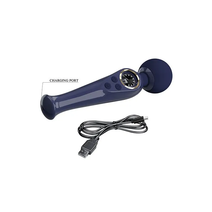 Liaoyang Baile Health Care Produ Skylar LED Digital Display Wand Blue Vibrators