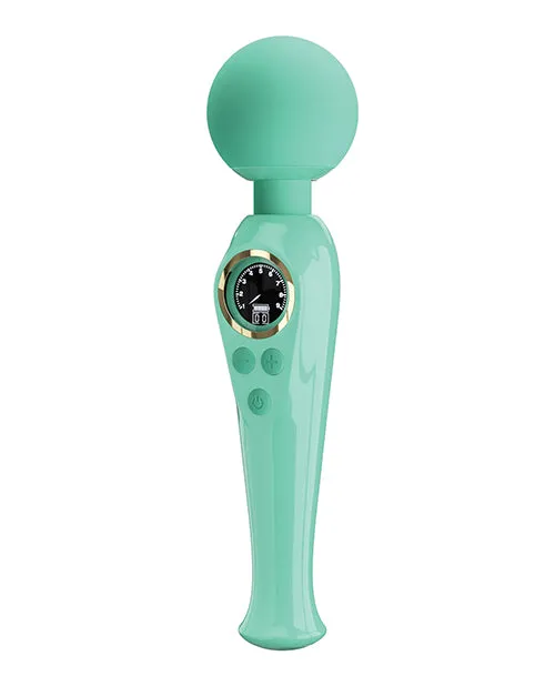 Liaoyang Baile Health Care Produ Vibrators Skylar LED Digital Display Wand Turquoise