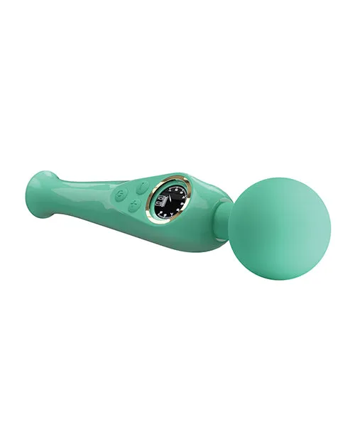 Liaoyang Baile Health Care Produ Vibrators Skylar LED Digital Display Wand Turquoise