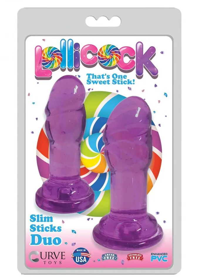 Lollicock Slim Sticks Duo Butt Plugs Lollicock Anal