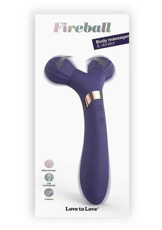 Love to Love Fireball Rechargeable Silicone Vibrator Female Sex Toys