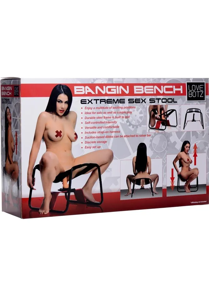 Lovebotz Bangin Bench Extreme Sex Stool Lovebotz Male Sex Toys