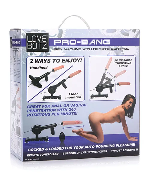 LoveBotz ProBang Sex Machine Xr LLC Female Sex Toys