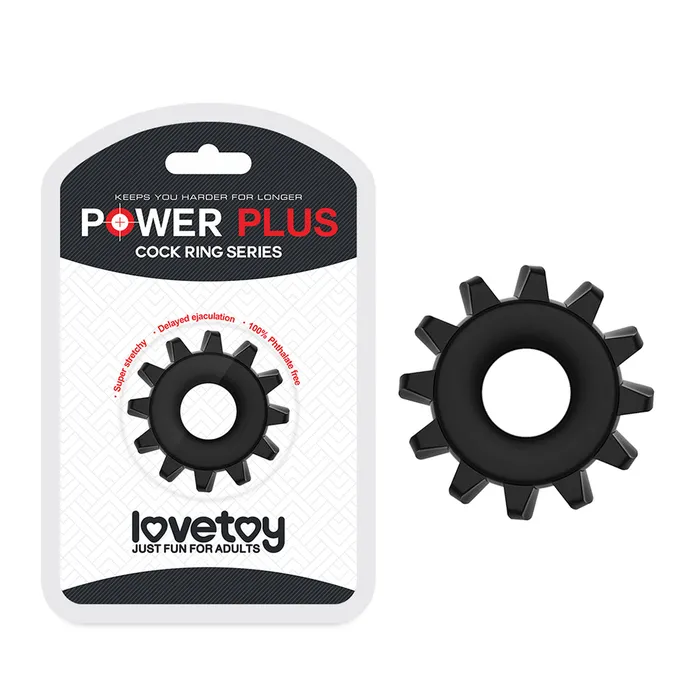 Lovetoy Male Sex Toys Lovetoy POWER PLUS Cog Cockring