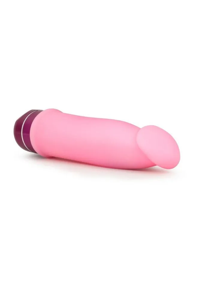 Luxe Female Sex Toys Luxe Purity Vibrating Dildo 75in Silicone