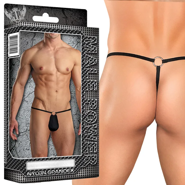 Male Power Male Sex Toys Male Power GString w Front Ring