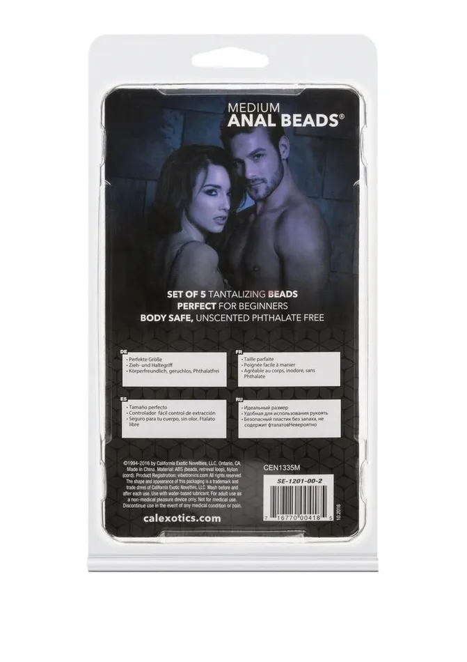 Male Sex Toys Beads Medium Anal Beads