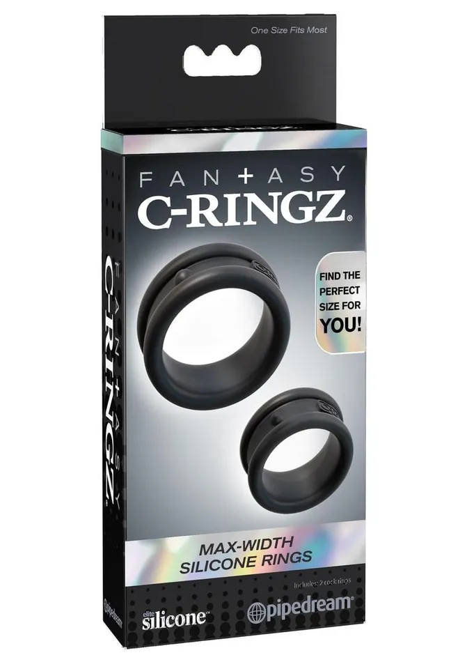 Male Sex Toys Fantasy CRingz MaxWidth Silicone Cock Rings Fantasy CRingz