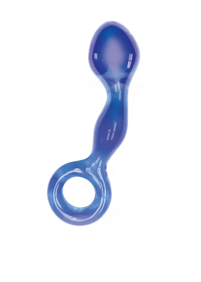 Male Sex Toys Icon Brands The 9s First Glass GRing Anal Pussy Stimulator