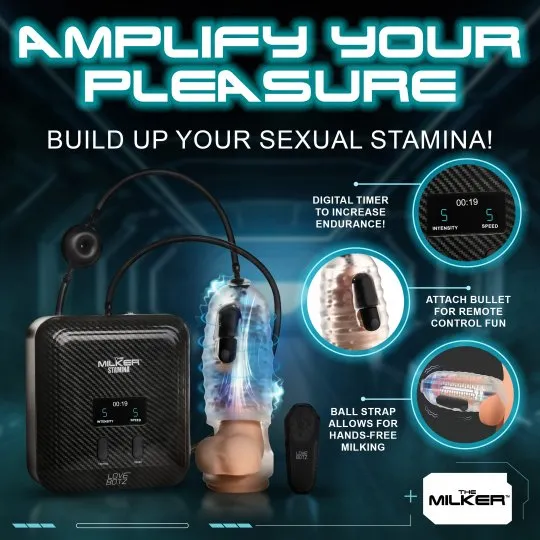 Male Sex Toys LoveBotz The Milker Stamina Automatic Masturbator Xr LLC