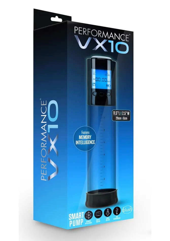 Male Sex Toys Performance Performance Vx10 Smart Penis Pump