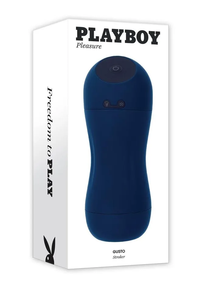 Male Sex Toys Playboy Playboy Gusto Rechargeable Silicone Masturbator