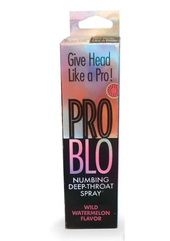 Male Sex Toys Problo Problo Numbing DeepThroat Spray 1oz Watermelon