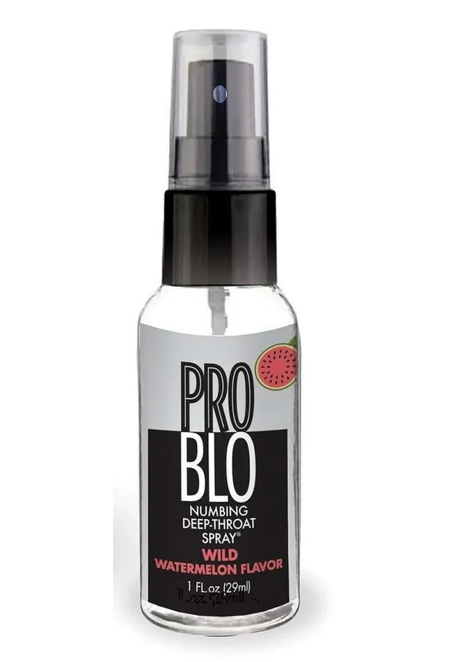 Male Sex Toys Problo Problo Numbing DeepThroat Spray 1oz Watermelon